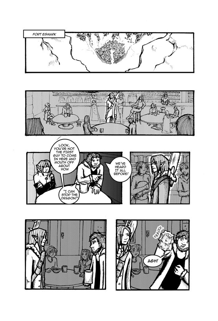 A comic strip. For full detail, see long description (d link)