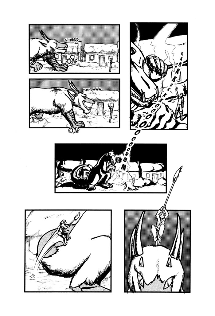 A comic strip. For full detail, see long description (d link)
